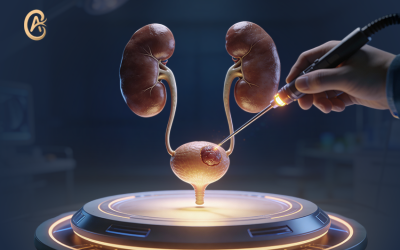 استئصال أورام الجهاز البولي بالمنظار